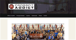 Desktop Screenshot of crossfitaddict.net