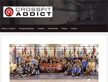 Tablet Screenshot of crossfitaddict.net